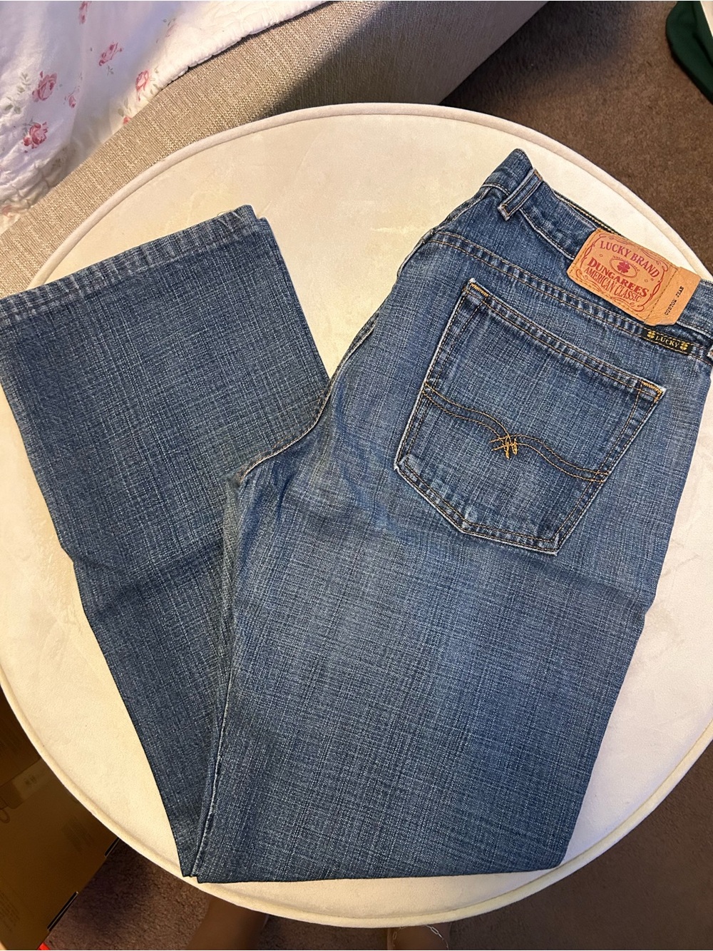 Lucky Brand Women’s Blue Denim Dungarees Overalls